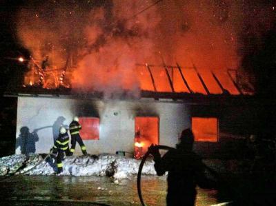 GENERALSKI STOL: Požar na obiteljskoj kući iz Crnog Kamanja