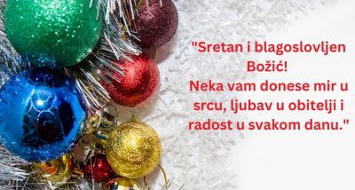 SRETAN VAM I BLAGOSLOVLJEN BOŽIĆ!
