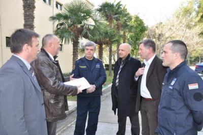 DIVULJE: Ravnatelj DUZS-a Jadran Perini� posjetio DIP i centar u Divuljama