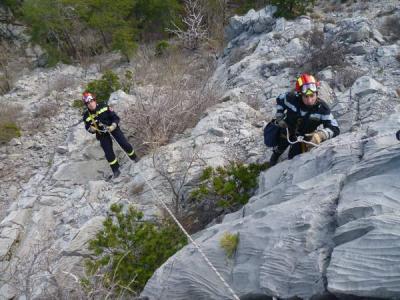 SVETI JURAJ: Spa�avanje iz dubina i s visina
