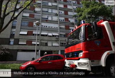 ZAGREB: Ekslodirao plin u stanu u Aleji pomoraca