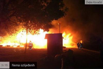 ZAGREB: Na Jarunu izgorio kafi� "Macao"