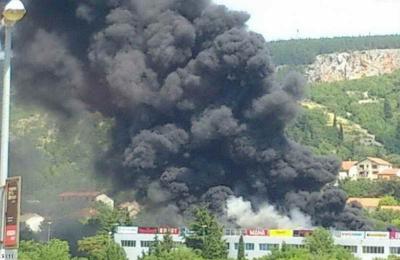 IMOTSKI: Po�ar u �oping centru