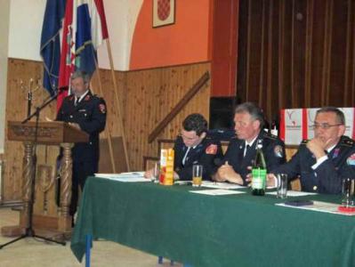 VELIKA LUDINA: Odr�ana izborna sjednica Skup�tine Vatrogasne zajednice op�ine