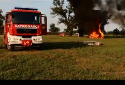 MI�EVAC: Vatrogasna vje�ba spa�avanja i ga�enja u slu�aju pada zrakoplova