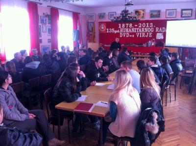 VIRJE: U VZO Virje odr�ano osposobljavanje vatrogasaca